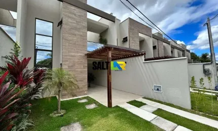 Casa com 4 dormitórios à venda, 128 m² por R$ 499.000,00 - Centro - Aquiraz/CE