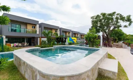 Casa com 4 dormitórios à venda, 151 m² por R$ 930.000 - Coité - Eusébio/CE