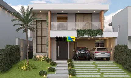 Casa com 4 dormitórios à venda, 263 m² por R$ 1.760.000 - Cidade Alpha - Eusébio