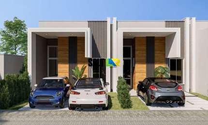 Casa com 3 dormitórios à venda, 88 m² por R$ 329.900,00 - Icaraí - Caucaia/CE