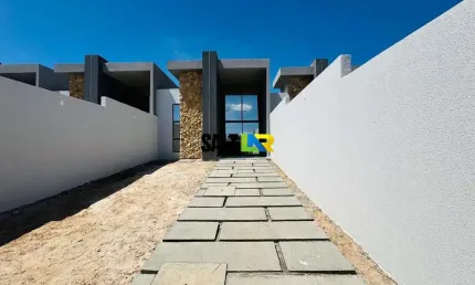 Casa Plana à venda, com 101,32m² -R$ 515.000,00 no - Eusébio