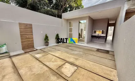 Casa com 3 dormitórios à venda, 110 m² por r$ 420.000,00 - eusébio/ce