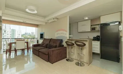 APARTAMENTO DE 2 DORMITÓRIOS DECORADO E DESOCUPADO!!!