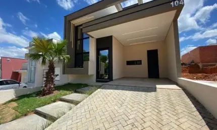 Casa em Condomínio para Venda em Sorocaba, Jardim Residencial Villagio Ipanema I, 2 dormitórios, 1 suíte, 2 banheiros, 2 vagas