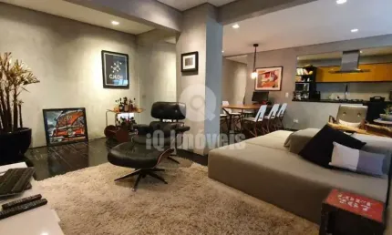 Apartamento a venda santa cecília, 105 metros, 1 suíte com 1 vaga.