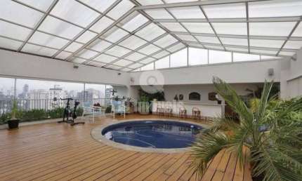 Cobertura a venda em Higienópolis 424m 4 vagas com piscina