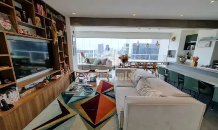 Lindo apartamento para venda no Brooklin,  com 3 suítes, reformado , vista livre   e lazer de clube