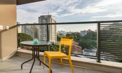 Apartamento a venda Pinheiros, 28 metros, 1 dormitório, sem vaga.