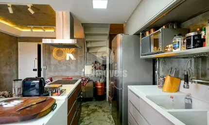 Apartamento duplex à venda com 50m², 2 quartos e 1 vaga