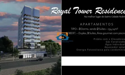 Apartamento com 3 quartos no bairro Cidade Nobre - Ipatinga