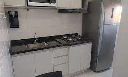 Apartamento Mobiliado para Locação em Ribeirão Preto, Ribeirânia, 1 dormitório, 1 banheiro, 1 vaga