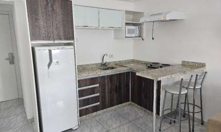 Apartamento 01 Quarto No Centro De Curitiba Condomínio Clube