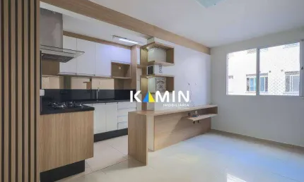 Apartamento com 2 dormitórios à venda, 48 m² por r$ 298.000,00 - novo mundo - curitiba/pr