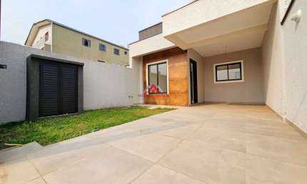 Casa 03 Dormitórios e 1 suíte com 94m² - Afonso Pena - São José dos Pinhais