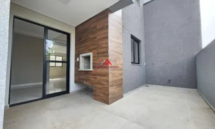 Apartamento garden 3 dormitórios e 1 suíte com 93m²- centro - são josé dos pinhais