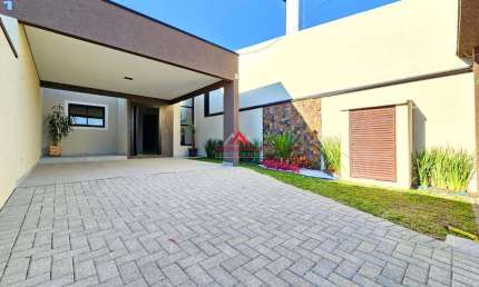 Casa 03 Dormitórios com 1 suíte , 118m² - Bom Jesus -São José dos Pinhais.