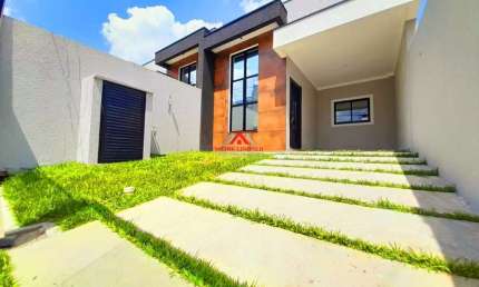 Casa 03 Dormitórios e 1 suíte com 102m² - Afonso Pena - São José dos Pinhais