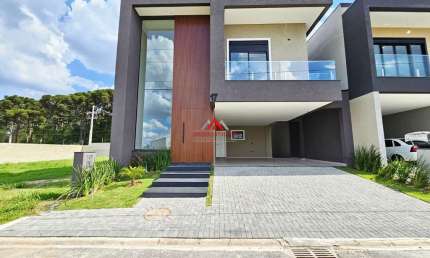 Casa Alto Padrão com 3 Suítes , 251m² - Afonso Pena - São José dos Pinhais
