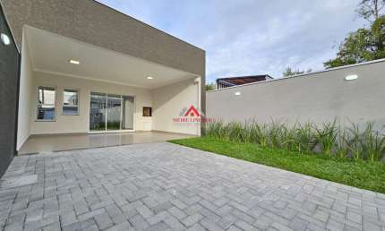 Casa 03 Dormitórios e 1 suíte com 118m² - Cidade Jardim- São José dos Pinhais.