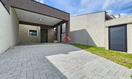 Casa 03 Dormitórios e 1 suíte com 108m² - Cidade Jardim - São José dos Pinhais.