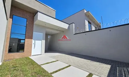 Casa 03 dormitórios e 1 suíte com 75m² - costeira - são jose dos pinhais.