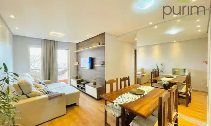 Apartamento com 3 dormitórios à venda, 70 m² por R$ 420.000,00 - Alto do Ipiranga - São Paulo/SP