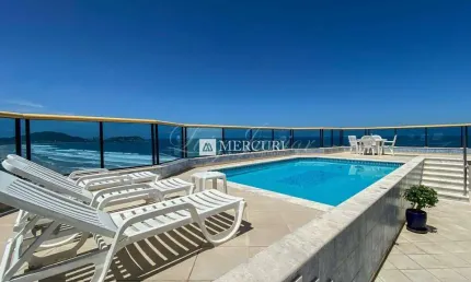 Cobertura com 7 quartos à venda, 340 m² por R$ 3.500.000 - Enseada - Guarujá/SP