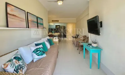 Apartamento no guarujá, enseada, 3 quartos sendo 2 suítes, sala para 2 ambientes e varanda - mercuri imóveis - imobiliária no guarujá