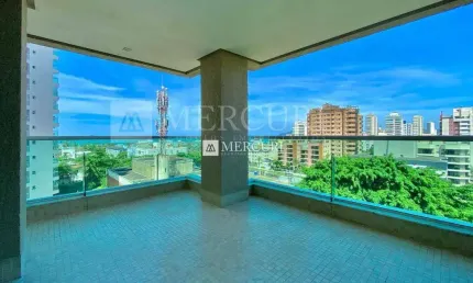 Apartamento no guarujá, enseada, com varanda gourmet. 3 suítes.