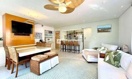 Apartamento Amplo com 3 quartos (3 suítes) à venda, 140 m² por R$ 680.000 - Enseada - Guarujá/SP - Imobiliária Mercuri