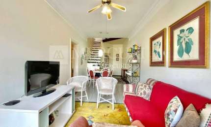 Cobertura Enseada, 2 quartos à venda por R$ 900.000 – Imobiliária Guarujá