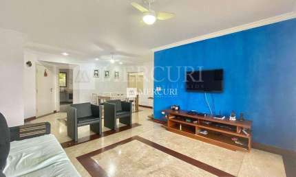 Apartamento com 3 quartos (1 suíte) à venda, 137 m² por R$ 550.000 - Prédio com Lazer - Enseada - Guarujá/SP - Imobiliária Mercuri