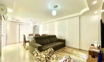 Apartamento no Guarujá, Pitangueiras, Repaginado, 3 Suítes, Mercuri Imóveis Guarujá.