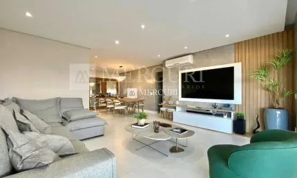 Apartamento no Guarujá, Enseada, 4 Quartos, Sala para 3 Ambientes e Varanda Gourmet - Mercuri Imóveis - Imobiliária no Guarujá