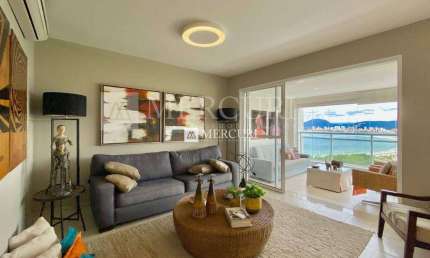 Apartamento com Vista Para o Mar, com 3 quartos (3 suítes) à venda, 158 m² por R$ 1.400.000 - Enseada - Guarujá/SP - Imobiliária Mercuri