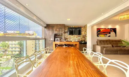 Apartamento no Guarujá, Enseada, com Varanda Gourmet, com 3 Quartos, Mercuri Imóveis, - Imobiliaria no Guarujá.