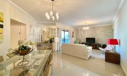 Apartamento Amplo com 4 quartos (4 suítes) à venda, 160 m² por R$ 1.250.000 - Prédio com Lazer - Pitangueiras - Guarujá/SP - Imobiliária Mercuri
