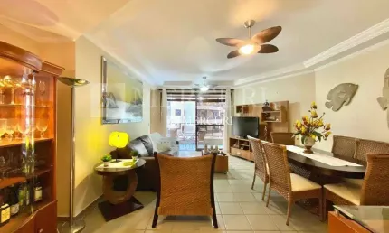 Apartamento com 3 quartos (2 suítes) à venda, 158 m² por r$ 850.000 - prédio com lazer - pitangueiras - guarujá/sp – imobiliária mercuri