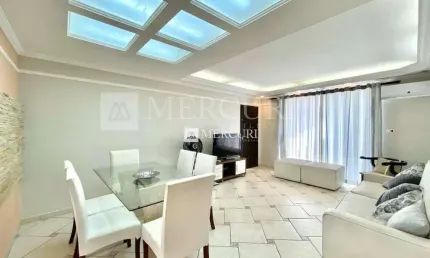 Apartamento no Guarujá, Pitangueiras, 3 Quartos, , Sacada, Cozinha Mobiliada - Mercuri Imóveis - Imobiliária no Guarujá