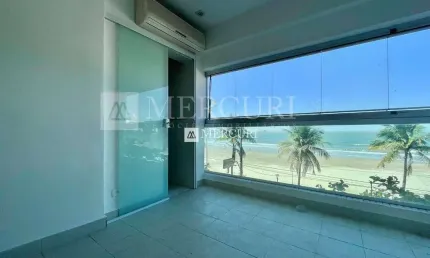 Apartamento de frente para o mar,  2 quartos (1 suíte) à venda, 70 m² por r$ 1.380.000 - jardim astúrias - guarujá/sp - imobiliária mercuri