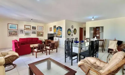 Apartamento com 4 quartos (2 suítes) à venda, 180 m² por R$ 1.300.000 - Prédio com Lazer - Jardim Astúrias - Guarujá/SP – Imobiliária Mercuri