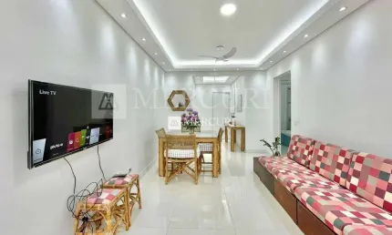 Apartamento no Guarujá, Enseada, Prédio com Lazer, com 2 Quartos, Mercuri Imóveis - Imobiliaria no Guarujá.