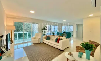 Apartamento no Guarujá, Pitangueiras, com Varanda Gourmet, com 3 Suítes.