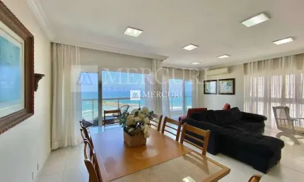 Apartamento no guarujá, pitangueiras, frente mar, 3 quartos, mercuri imóveis - imobiliaria no guarujá.