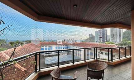 Apartamento com 3 dormitórios à venda, 137 m² por R$ 750.000,00 - Enseada - Guarujá/SP