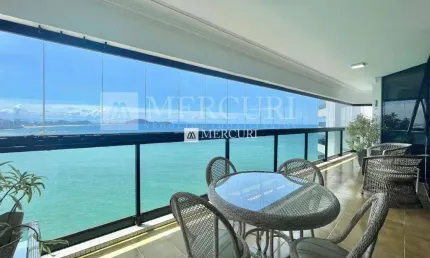 Apartamento com vista para o mar, com 3 quartos (3 suítes) à venda, 160 m² por r$ 2.300.000 - jardim astúrias - guarujá/sp - imobiliária mercuri