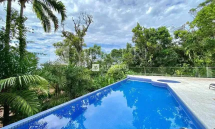 Casa no guarujá, em condomínio fechado, com 4 suítes à venda - condomínio sítio são pedro - imobiliária mercuri guarujá