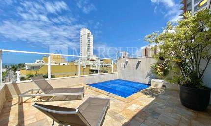 Cobertura Enseada, 4 quartos à venda por R$ 1.100.000 – Imobiliária Guarujá