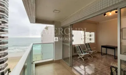 Apartamento com Vista para o Mar, com 3 quartos (3 suítes) à venda, 157 m² por R$ 1.060.000 - Jardim Astúrias - Guarujá/SP – Imobiliária Mercuri