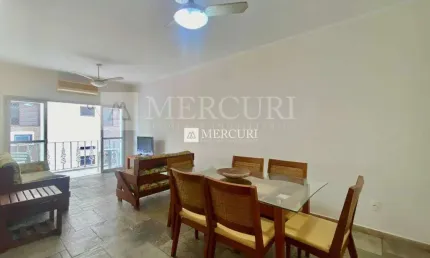 Apartamento Espaçoso com 3 quartos à venda, 96 m² por R$ 450.000 - Prédio com Lazer -Enseada - Guarujá/SP – Imobiliária Mercuri